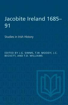 Paperback Jacobite Ireland 1685-91: Studies in Irish History Book
