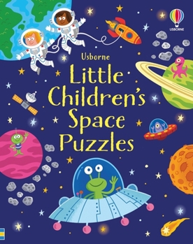 Paperback Children's Space Puzzles Book