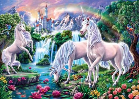 Misc. Puzzle Unicorn Paradise Book