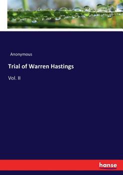 Trial of Warren Hastings