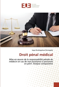 Paperback Droit pénal médical [French] Book