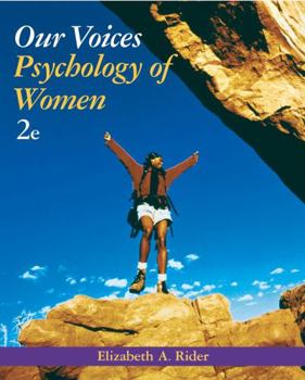 Paperback Our Voices: Psychology of Women Book