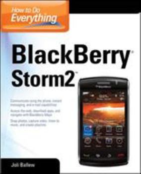 Paperback How to Do Everything Blackberry Storm2 Book