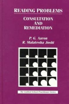 Hardcover Reading Problems: Consultation and Remediation Book