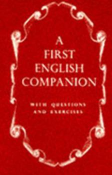 Paperback First English Companion: With Questions & Exs Book