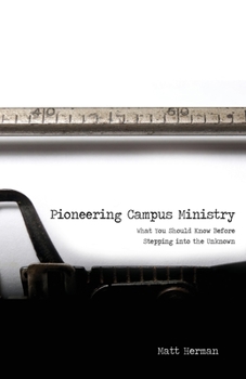 Paperback Pioneering Campus Ministry Book