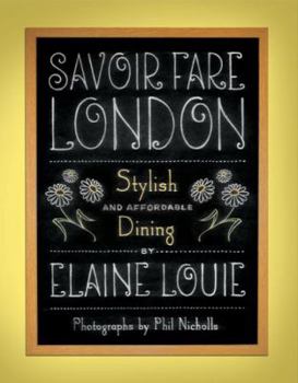 Paperback Savoir Fare London: Stylish and Affordable Dining Book