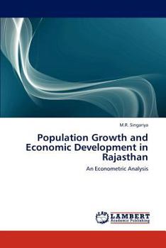 Paperback Population Growth and Economic Development in Rajasthan Book