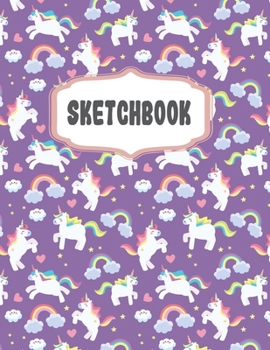 Sketchbook: Personalized Artist Sketchbooks, Drawing and Creative Doodling. (Sketchbook unicorn)