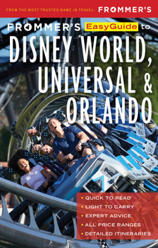 Paperback Frommer's Easyguide to Disney World, Universal and Orlando Book