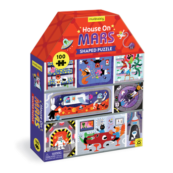 Misc. House on Mars 100 Piece House-Shaped Puzzle Book