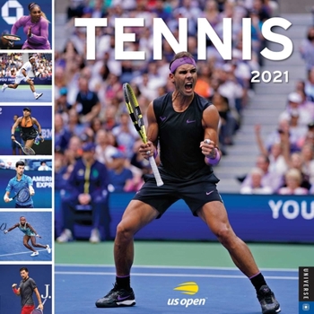 Calendar Tennis 2021 Wall Calendar: The Official U.S. Open Calendar Book