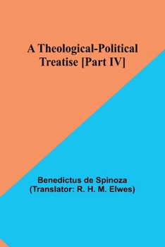 Paperback A Theological-Political Treatise [Part IV] Book