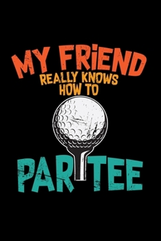 My friend really knows how to par tee: 6x9 Mini Golf | dotgrid | dot grid paper | notebook | notes