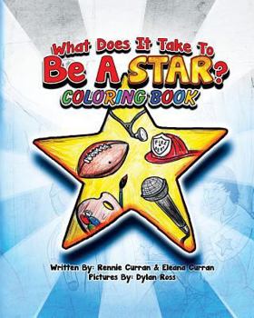 Paperback "What Does It Take To Be A Star" Coloring Book