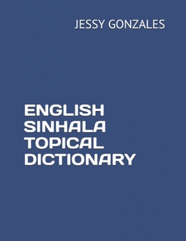 Paperback English Sinhala Topical Dictionary Book