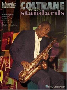 Paperback Coltrane Plays Standards: Soprano and Tenor Saxophone Book