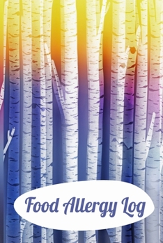 Food Allergy Logbook & Journal: Daily Food Allergy Symptom Tracker - 90 Pages - 45 Days - 6x9- Food Journal for People with Food Sensitivity