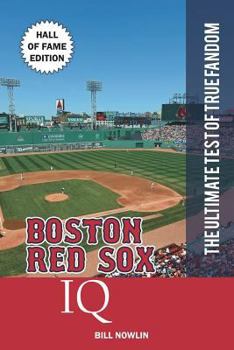 Paperback Boston Red Sox IQ: Hall of Fame Edition Book