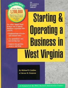 Paperback Starting and Operating a Business in West Virginia Book