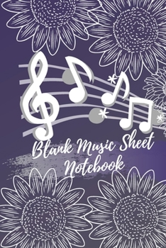 Blank Music Sheet Notebook: Music Manuscript Paper, Staff Paper, Music Notebook 11 Staves, 6 x 9 , A4, 100 pages, Golden Primium Journal (Music Composition Books): Blank Music Sheet Notebook