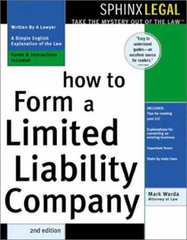 Paperback How to Form a Limited Liability Company Book