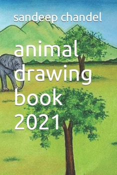 Paperback animal drawing book 2021 Book