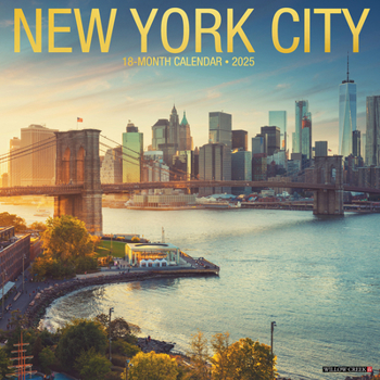 Calendar New York City 2025 12 X 12 Wall Calendar Book