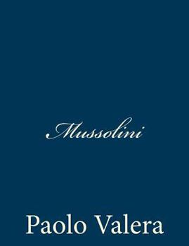 Paperback Mussolini [Italian] Book