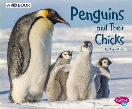 Hardcover Penguins and Their Chicks: A 4D Book