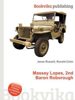 Paperback Massey Lopes, 2nd Baron Roborough Book