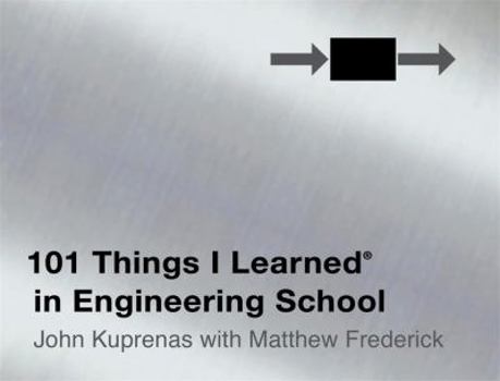 Hardcover 101 Things I Learned in Engineering School Book