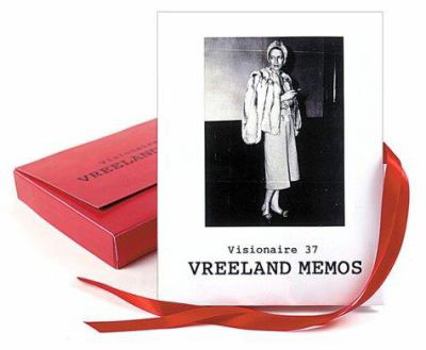 Hardcover Visionaire No. 37: Vreeland Memos Sdnr30 Book