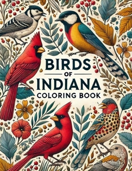 Paperback Birds of Indiana Coloring Book