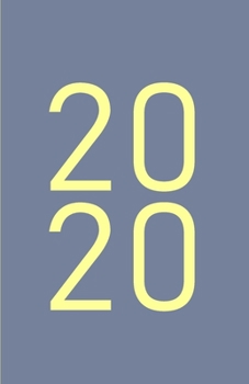 2020: Modern Gray Cover Design - Monthly & Weekly Planner / Diary / Agenda from January until December 2020, monthly grid, lined weekly pages + notes ... PLANNING (Modern One Color 2020 Collection)