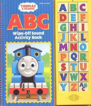 Hardcover Thomas & Friends ABC Wipe-Off Sound Activity Book
