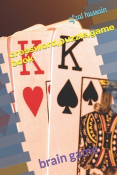 Paperback crossword, puzzle, game book: brain game Book