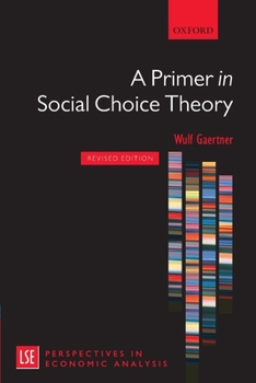 Paperback A Primer in Social Choice Theory Revised Edition Book