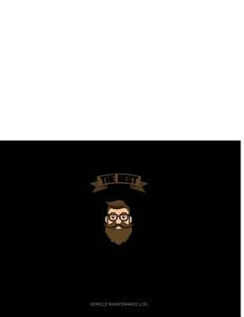 Paperback The Best Comedians Have Beards: Vehicle Maintenance Log Book