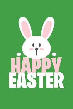 Happy Easter: 100 graph paper 5x5 Pages Large Big 6" x 9"  for eastern and for school boys, girls, kids and pupils