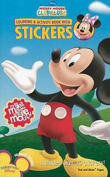 Paperback Coloring & Activity Book with Stickers [With Sticker(s)] Book