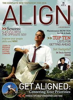 Paperback Align: The Complete New Testament for Men Book
