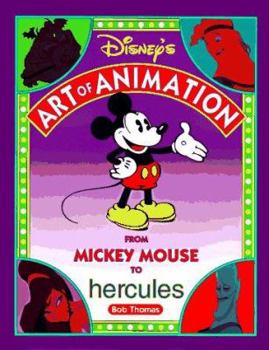 Hardcover Disney's Art of Animation Disney's Art of Animation #2: From Mickey Mouse, to Hercules Book