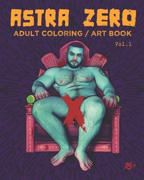Paperback Astra Zero: Adult Coloring / Art Book Vol.1 Book