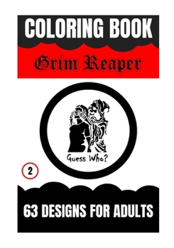 Paperback Coloring Book: Grim Reaper Book