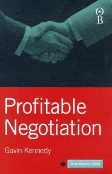 Paperback Profitable Negotiation Book