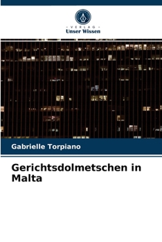 Paperback Gerichtsdolmetschen in Malta [German] Book