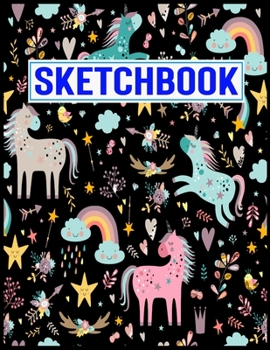 Paperback Sketchbook: Sketchbook: 8.5" X 11" Personalized Artist Sketchbook: 100 pages, Sketching, Drawing and Creative Doodling. Notebook a Book