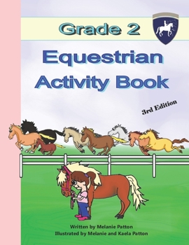 Paperback Grade 2 Equestrian Activity Book
