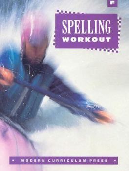 Paperback Spelling Workout, Level F, Revised, 1994 Copyright Book